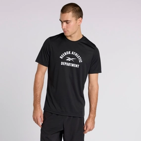 Training Graphic T-Shirt Night Black