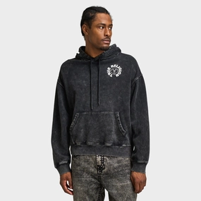 True Religion Mineral Buddha Face Pullover Hoodie / Vintage Mineral Wash