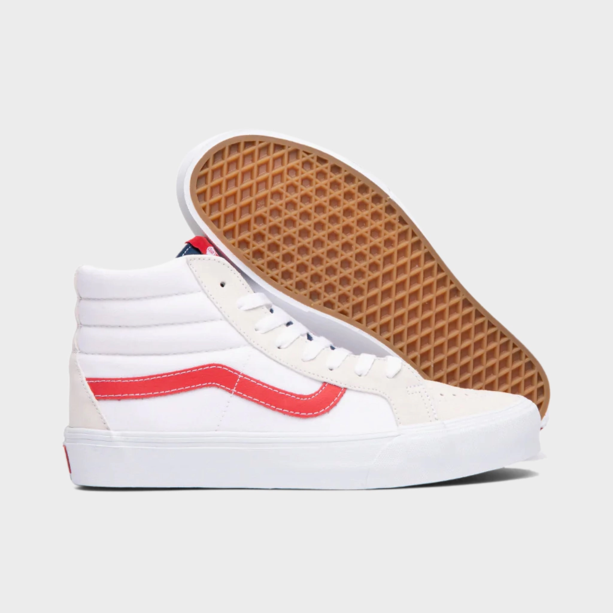 Vans Vault Sk8-Hi VR3 LX True White / Goji Berry
