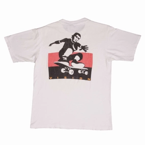 VINTAGE VISION STREETWEAR SKATE 1988 TEE SHIRT SIZE MEDIUM MADE IN USA