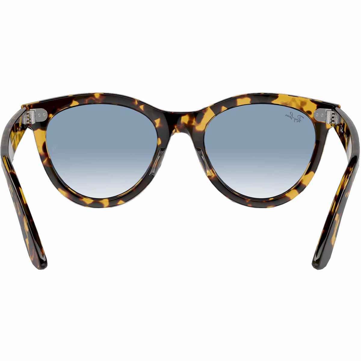 Wayfarer Way - Polished Yellow Havana/Clear & Blue