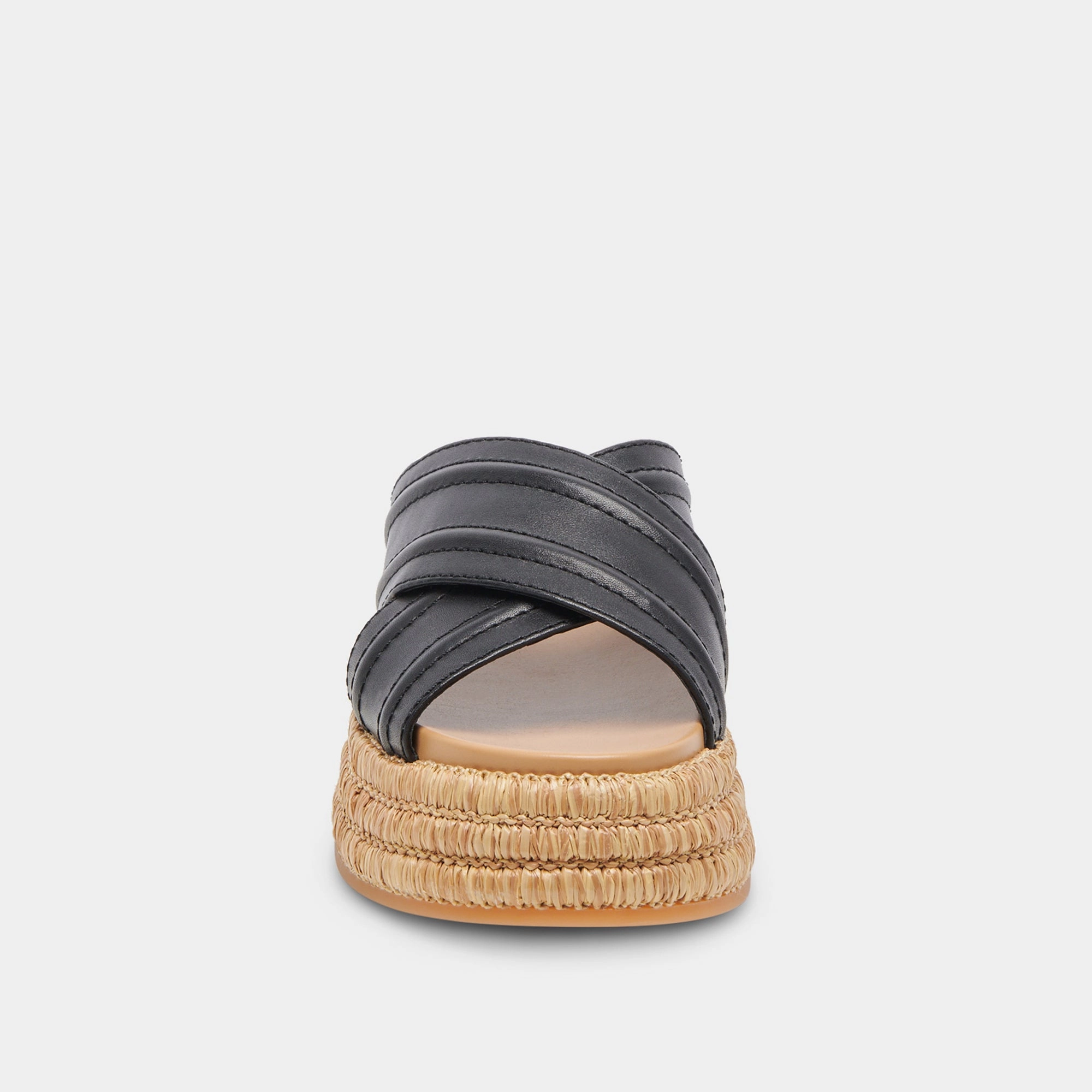 WESLEE SANDALS BLACK LEATHER