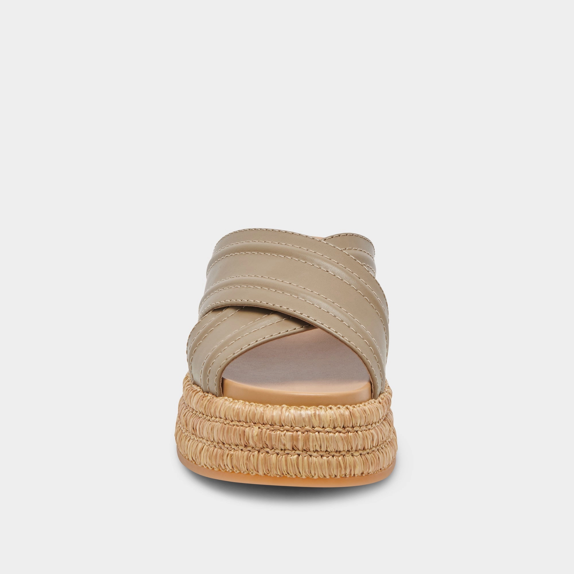 WESLEE SANDALS OLIVE LEATHER