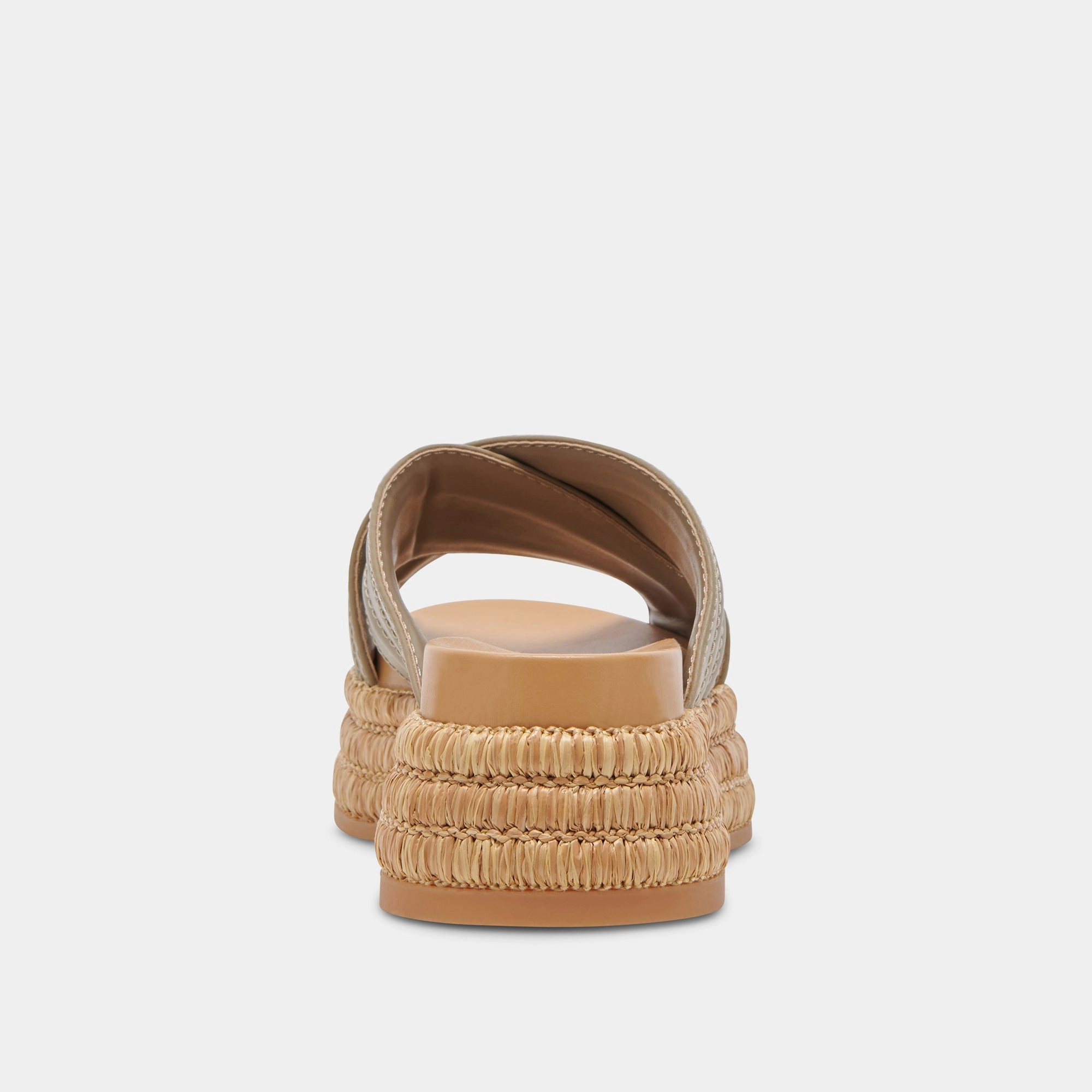WESLEE SANDALS OLIVE LEATHER