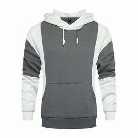West Louis™ Style Patchwork Streetwear Hoodie