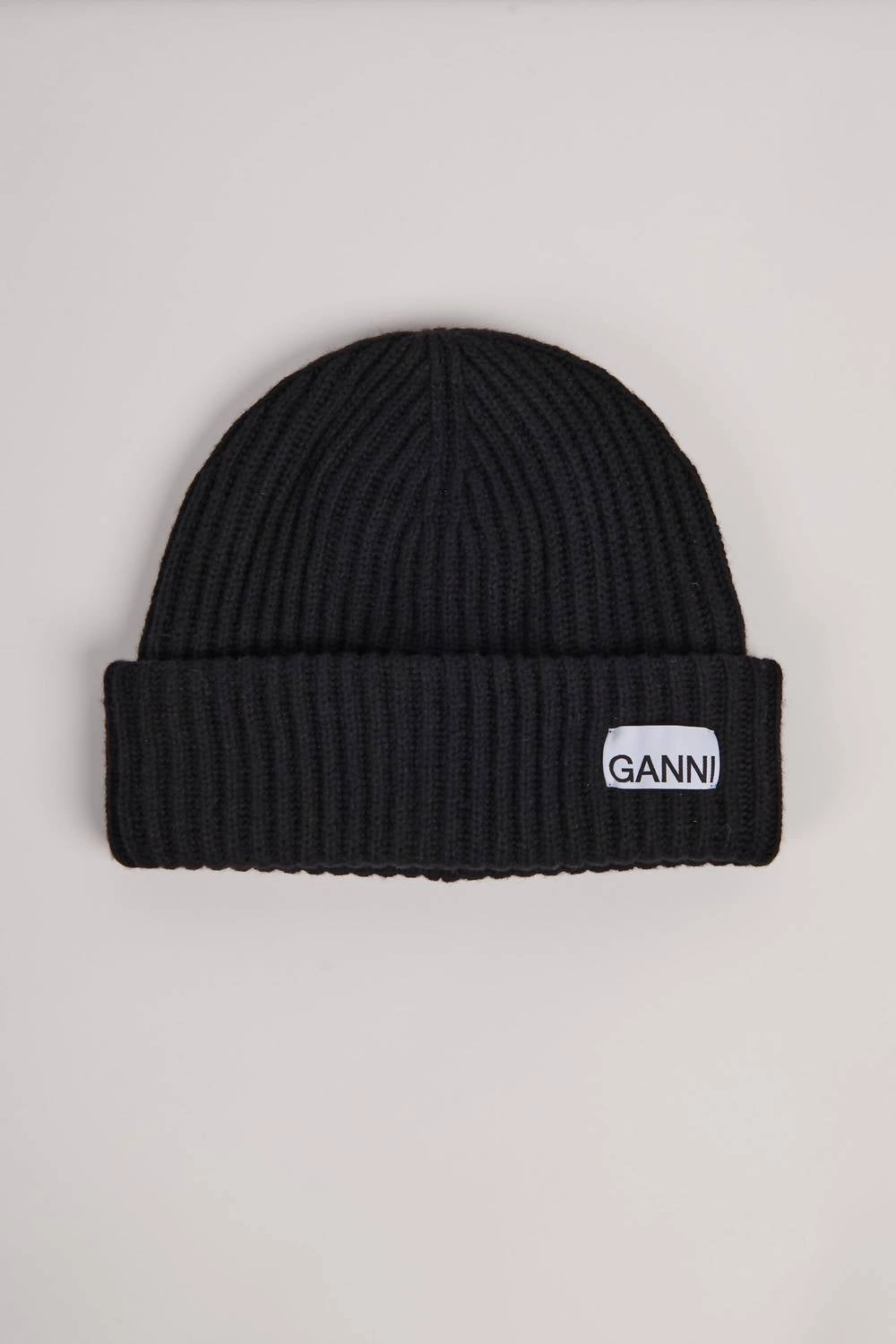Women's Structured Rib Beanie In Black