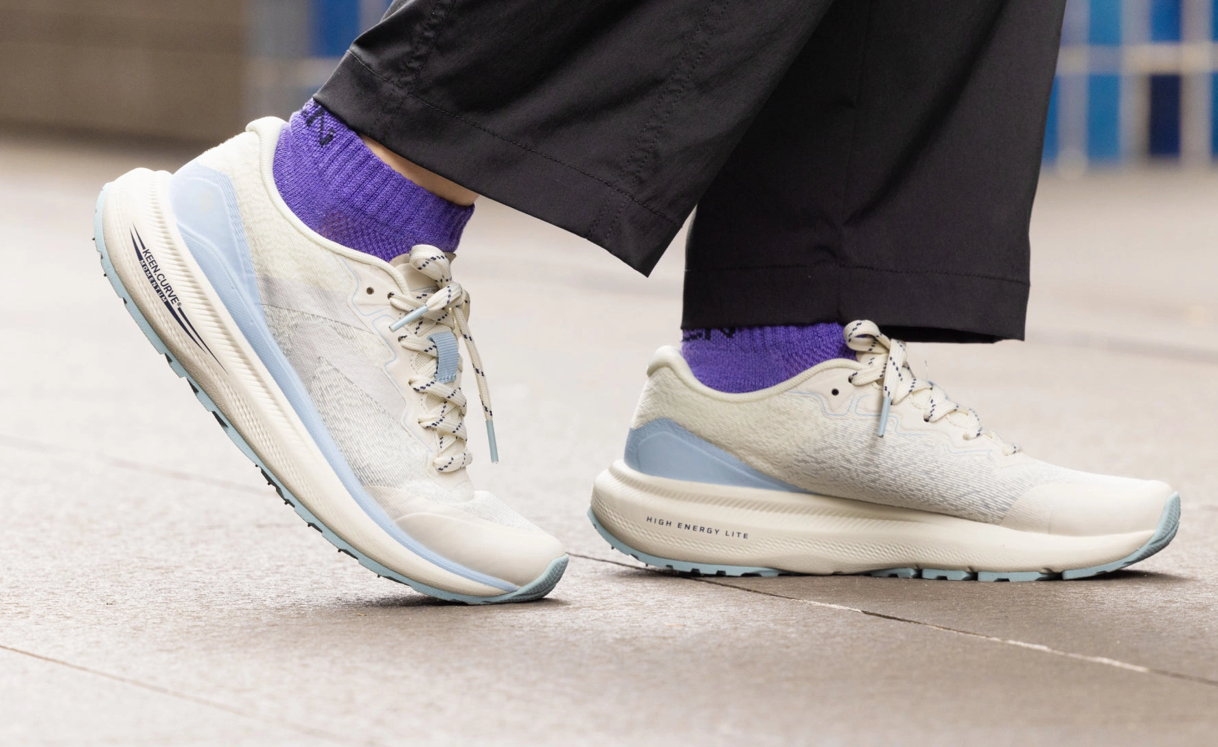 Women's WK500 Walking Shoe  |  Star White/Skyway